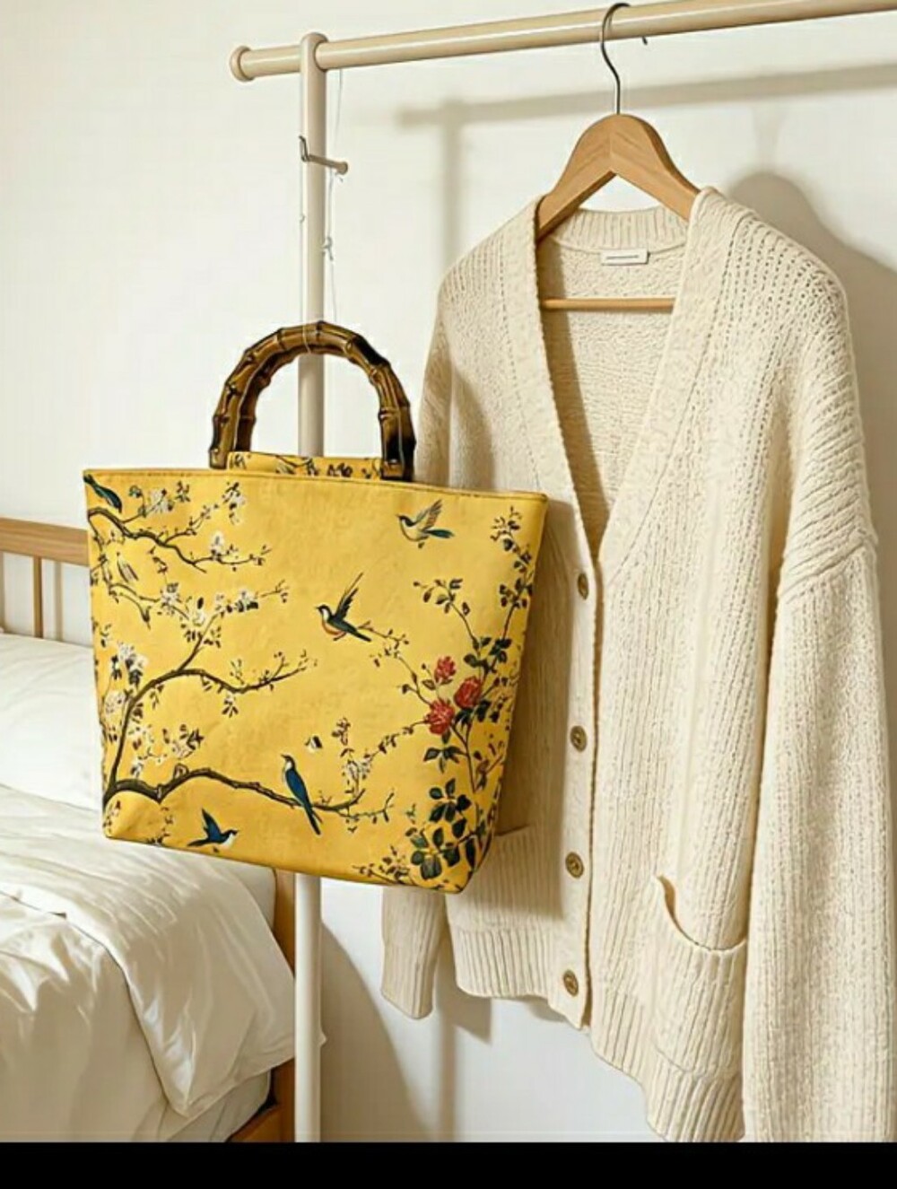 New Women's Chinese-style Large Capacity Handbag, NWT